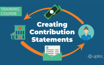 Contribution Statements Course
